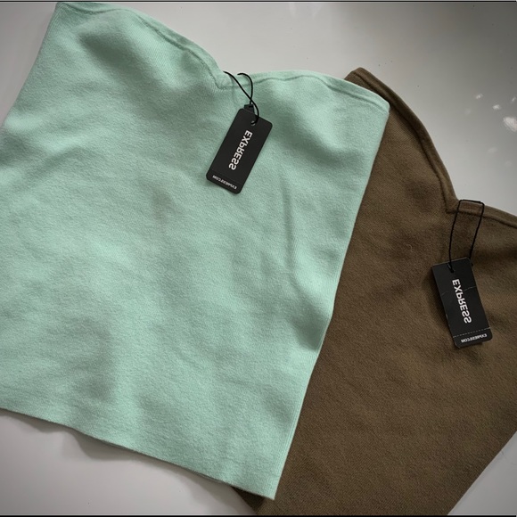 2 Express Tube tops ( Brand New ) - Picture 1 of 4